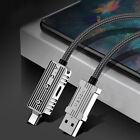 1.5m DIY Detachable Metal USB Type-C Cable Fast Charging USB-C Lighting Wire Wa
