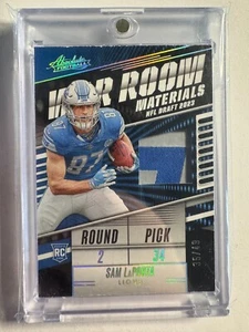 K292.495 - 2023 Absolute War Room Relic Holo Siver #34 Sam LaPorta #/49 - Imagen 1 de 1