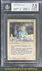 MTG Limited Edition Alpha 1993 Samite Healer BGS 7.5Q++ NM+ Old School 93/94 - Picture 1 of 6