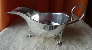 Sauciere engl. Sterling Silber Birmingham 1927 - Bild 1 von 6