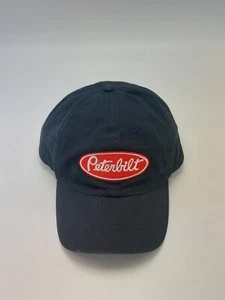 BDA Peterbuilt Truck Cotton Adjustable  Embroidered Black Hat - Picture 1 of 6