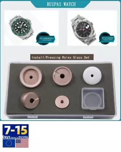 Juegos de troqueles de inserción de junta de bisel de reloj para instalar cristal prensado RLX 116660 - Imagen 1 de 14