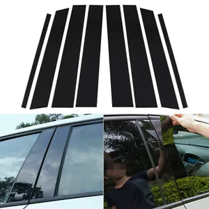 FITS Lincoln MKX/Ford Edge 2007-2014 Gloss Black Door Pillar Posts Cover Set - Picture 1 of 12