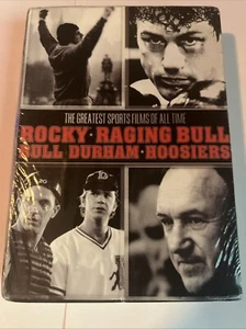 Greatest Sport Films-Rocky \ Raging Bull / Bull Durham / Hoosiers FACTORY SEALED - Picture 1 of 4