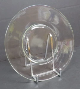 Clear Glass 8" Plate Classic Luncheon Sandwich Size (4 Available to Buy) - Picture 1 of 11