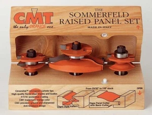 CMT 800.512.11 3-Piece Standard Kitchen Set in Hardwood Case, 1/2-Inch Shank - Picture 1 of 2