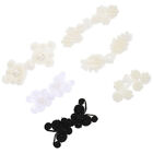  6 Pcs Pearl Cheongsam Buttons Tang Costume Chinese Closures Hook