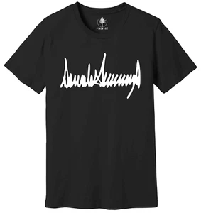 Donald Trump Signature Shirt, America Shirt, USA Shirt, Donald Trump Shirt - Picture 1 of 3