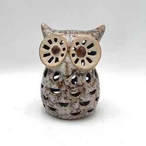 Amber Saffron Ceramics Owl Potpourri Fragrance Sachet Holder - Home Decor - Picture 1 of 8