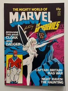 Mighty World of Marvel #9 Alan Moore, Alan Davis Captain Britain UK 1983. FN/VF. - Picture 1 of 9