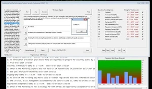 CISSP Exam Review Software - Exam Questions Test Training Simulator - Picture 1 of 5