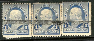 SILENT PRECANCELS Sc #219 Banknote 1890-1893 US 22B11 - Picture 1 of 1