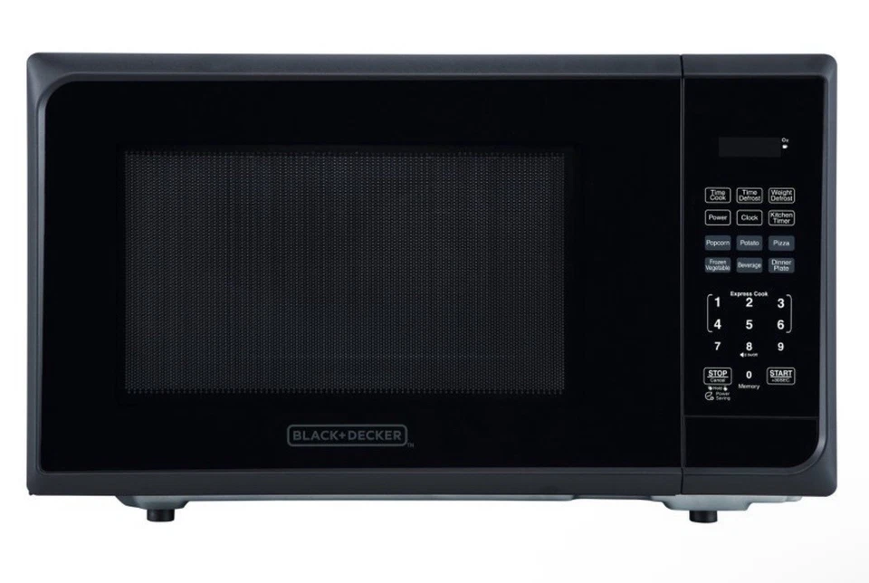 Horno microondas BLACK+DECKER 1,1 pies cúbicos 1000 W - acero inoxidable negro Foto 1 de 4