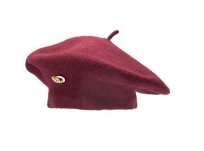 Ralph Lauren Women's Pinot Noir Felted Wool Beret One Size - Image 1 of 3