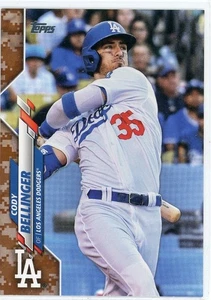 2020 Topps Memorial Day Camo #50 Cody Bellinger Los Angeles Dodgers 17/25 - Bild 1 von 2