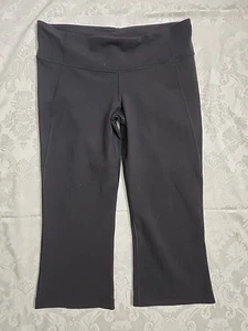 Lululemon Women's Sz 12  Leggings Capri Wide Legs Pull On Yoga Fitness Running - Picture 1 of 12