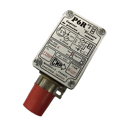 Transductor de Presión CMR Modelo P6R 0 a 6 bar 24 V DC 4..20 mA G1/2 Foto 1 de 4