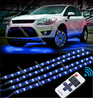 Rock Led Light Underbody Accent Car Blue For Dodge Challenger Durango W/Remote