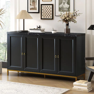 TREXM Modern Sideboard with Extra Large Storage Space for Living Dining Room - Image 1 of 4