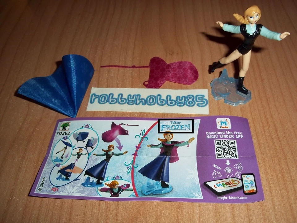 SD282 ANNA + BPZ SENZA FROM THE MOVIE KINDER ITALIA 2016/2017 DISNEY FROZEN