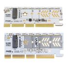 M.2 SSD PCIE LED Expansion Board M.2 NVME SSD to PCIE Gen4 X16 Adapter