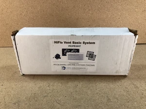 Cool Components HiFlo Basic Cabinet & Closet Venting System White (VS-HFB-WHT) - Afbeelding 1 van 2