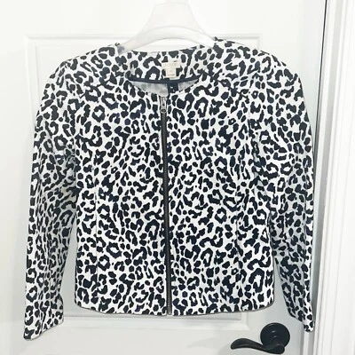 J Crew 拉链海军蓝西装外套 XS — 第 1/4 张图片