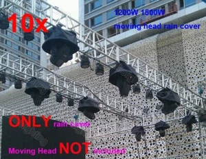 10x Outdoor events concerts 1500W 1200W Moving Head Lights Waterproof Rain Cover - Picture 1 of 4