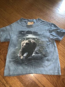 Camisa Oso Grizzly del Parque Nacional The Mountain Yellowstone Niños Niñas Talla S 🙂207 - Imagen 1 de 4