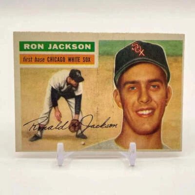 Ron Jackson 1956 Topps #186 Chicago White Sox VG-EX - Image 1 of 2