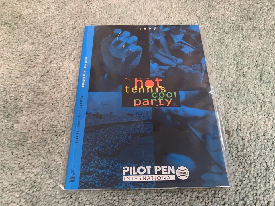 1997 Pilot Pen International Tennis Program Yevgeni Kafelnikov Pat Rafter - Image 1 of 1
