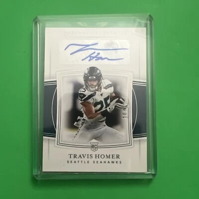 2019 National Treasures TRAVIS HOMER RC Auto #10/25 - Image 1 of 3