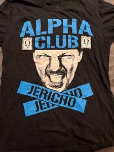 AEW Pro Wrestling T-Shirt: Alpha Club Chris Jericho; Size Medium - Picture 1 of 2
