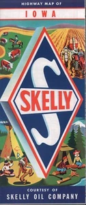 Skelly Road Map 1962: Iowa NOS - Bild 1 von 1