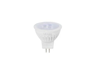 5X Bombillas Led MR11 10-14V AC/DC, 3W 330Lm, Blanco Cálido 2700K, Cerámica, 38° - Imagen 1 de 2
