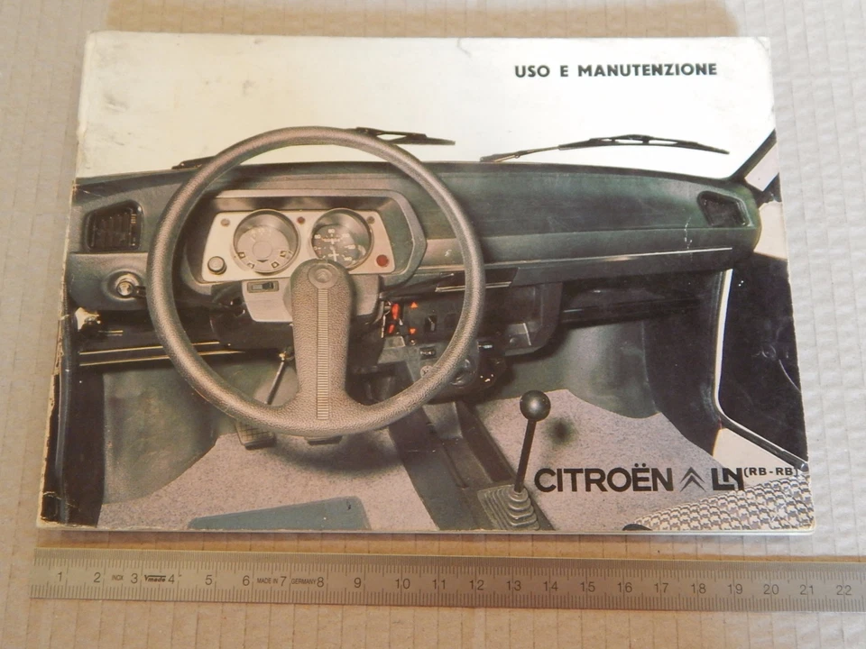 MANUALE USO MANUTENZIONE ORIGINALE 1978 CITROEN LN - Immagine 1 di 4