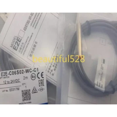 1PC New Omron E2E-C06S02-WC-C1 Proximity Switch Sensor Free Shipping - Image 1 of 2