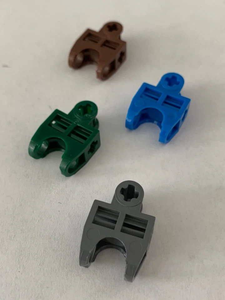 LEGO Parts 32174 (4pcs) Technic Axle Connector 2x3 Ball Socket Open Choose Color - Image 1 of 1