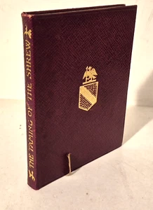 DIE ZÄHMUNG DER SPITZMAUS, William Shakespeare, 1916 Leder, Buch, Drama Tempel - Bild 1 von 12