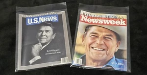 TIME Magazine Ronald Reagan Commemorative June 14 2004 Edition + US NEWS - Picture 1 of 2