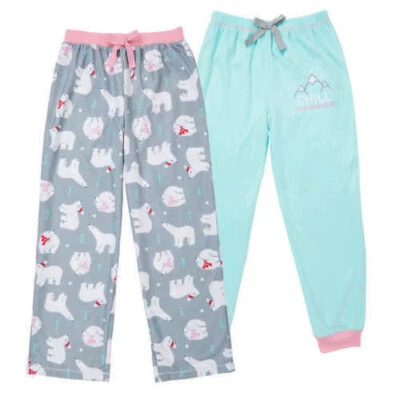 SAINT EVE ST Eve Girl's Sleep Pant 2-Pack (Green/Grey, 12) - Image 1 of 3