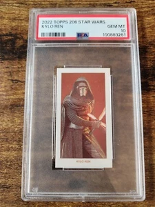 2022 Topps 206 Star Wars Kylo Ren PSA 10 Gem Mint Low Pop! Adam Driver - Picture 1 of 4