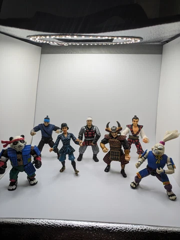 TMNT Panda Khan & Usagi Yojimbo And Other Samurai Characters (LOT OF 7) Cover