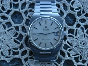 orologio omega watch uhr montre reloj automatic steel con data - Foto 1 di 8