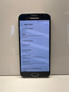 Samsung Galaxy S6 Blue 32GB SM-G920W8 - Picture 1 of 6
