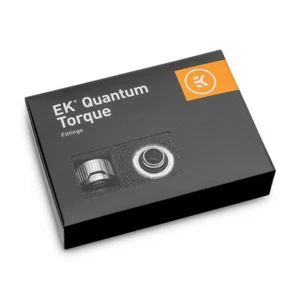 EKWB EK-Quantum Torque HDC 16 Rigid OD Compression Fittings, Nickel, 6pk - Afbeelding 1 van 2