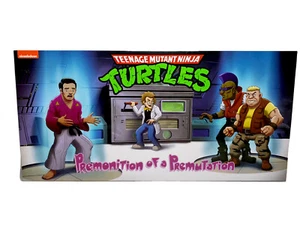 IN-HAND SDCC 2022 NECA TMNT Pre-Mutation 4-Pack BEBOP YOSHI BAXTER MIB - Picture 1 of 5