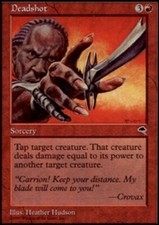 4x NM-Mint, English Regular Deadshot Tempest magicmtg