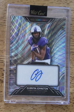 QUENTIN JOHNSTON -  2023 Wild Card Chrome RC Auto 2/3 - #WCR-78
