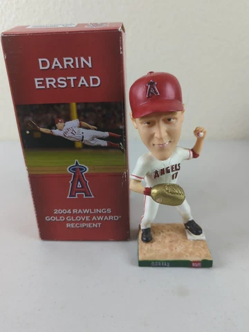 Darin Erstad California Angels 2004 GOLD GLOVE Bobble Bobblehead SGA from 2005 Cover